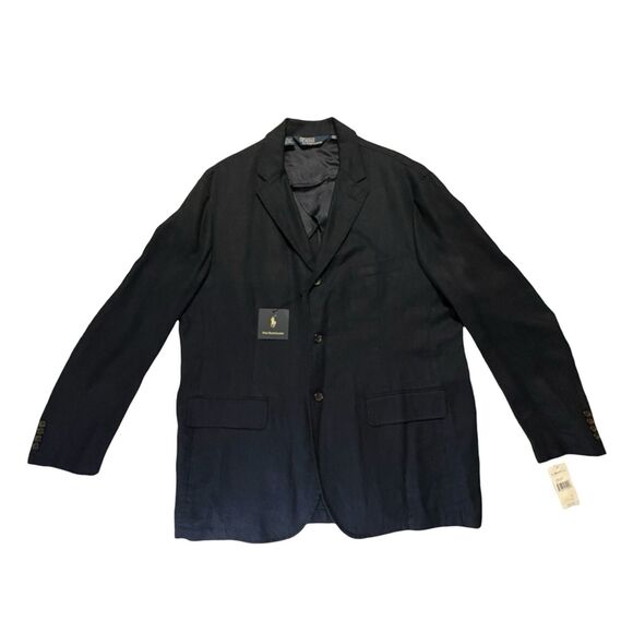 NWT Polo Ralph Lauren Gilford XL Blue Textured Blazer Sportcoat $245 - Picture 1 of 6